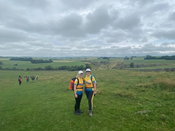 WTI staff undertaking the Peak District Challenge for Marie Curie.